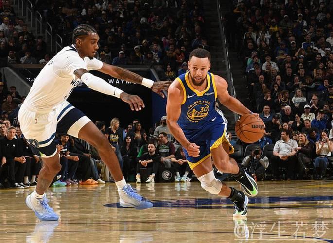 库里表现亮眼满分，勇士6人低迷不敌森林狼127-120